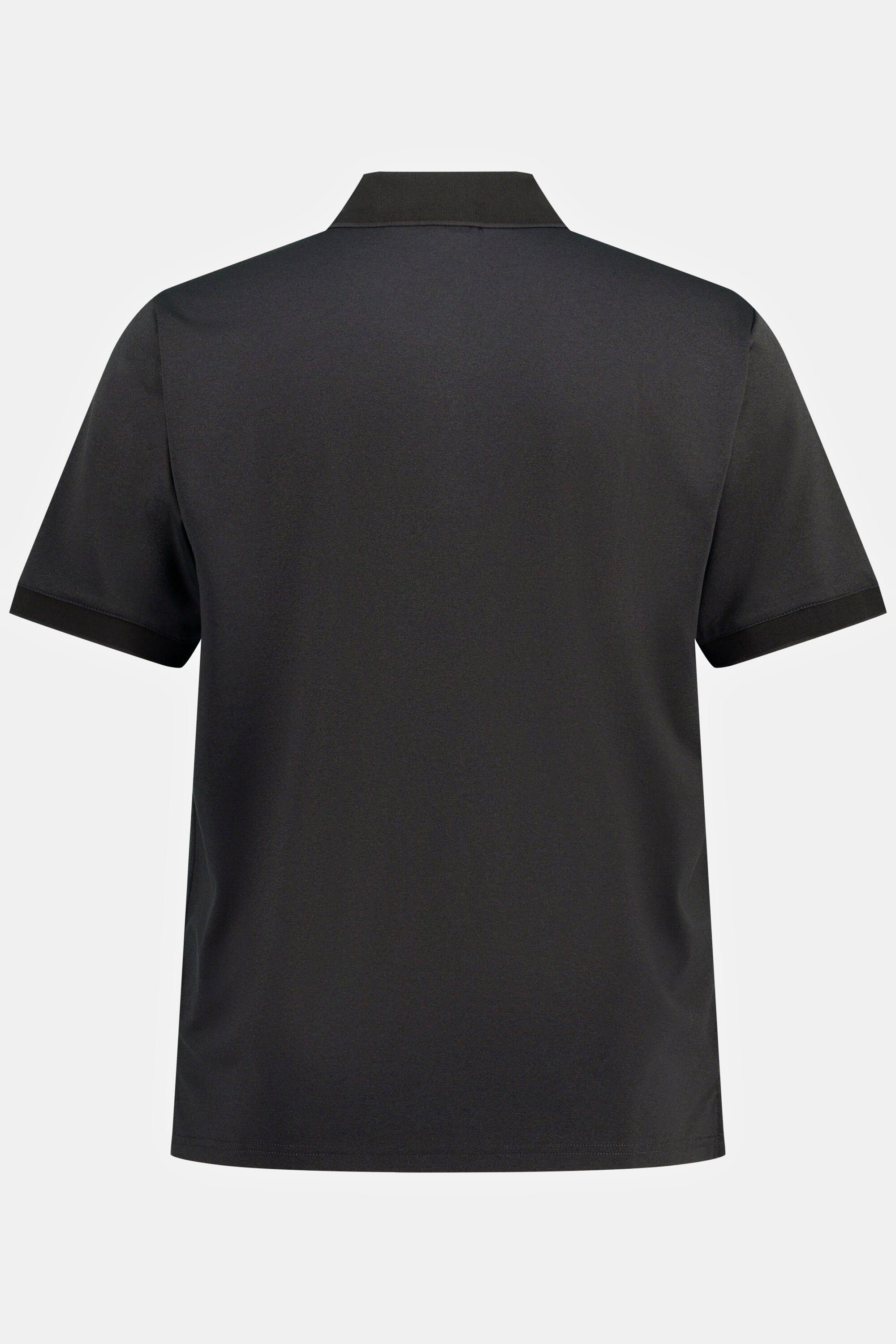 Poloshirt QuickDry schwarz Halbarm Golf JP1880 Poloshirt