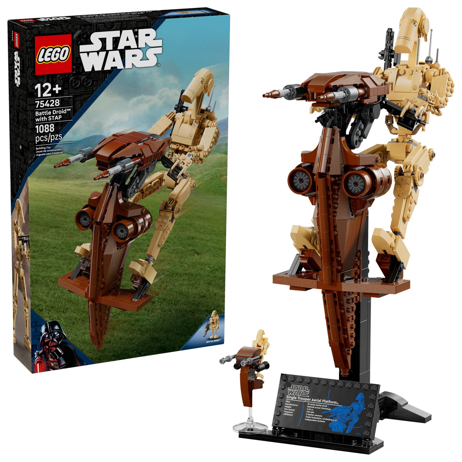 LEGO® Star Wars 75428 Kampfdroide mit STAP Spielbausteine, (Set, 1088 St., günstig online kaufen