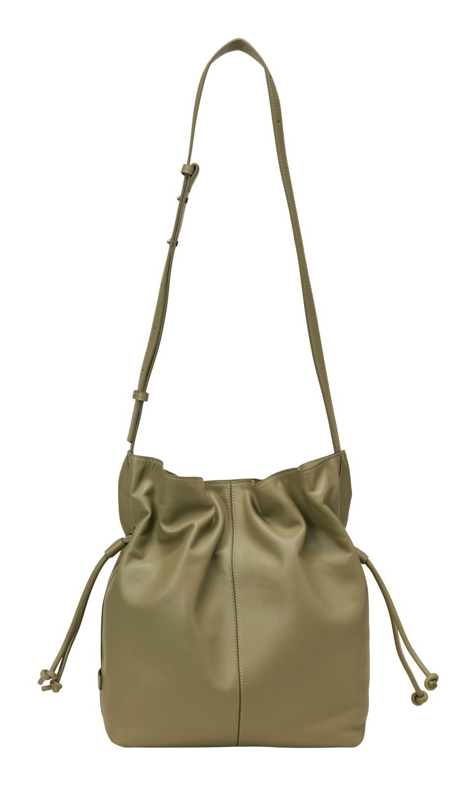 Marc O'Polo Umhängetasche Hobo Bag, aus echtem Leder