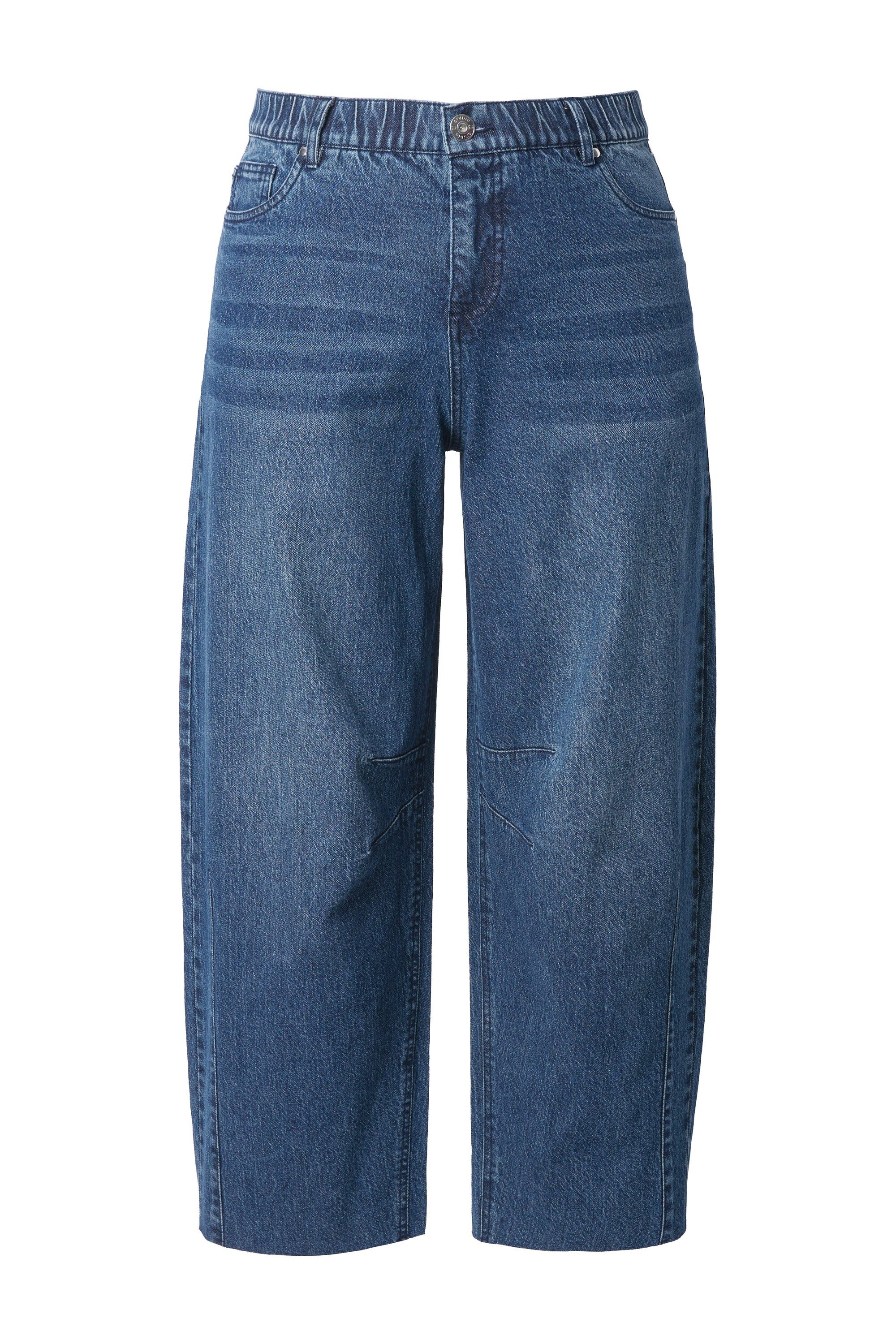 Studio Untold Regular-fit-Jeans Barrel-Jeans Wide Ballon Legs 5-Pocket günstig online kaufen