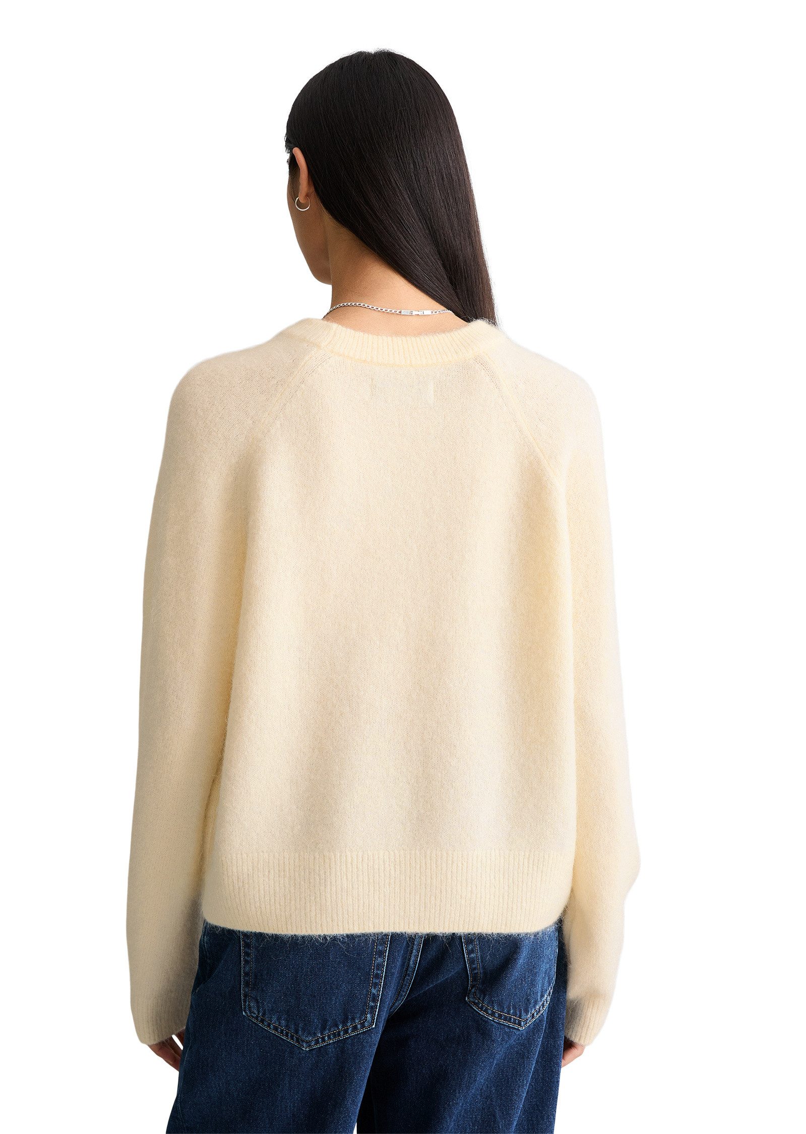 Marc O'Polo DENIM Strickpullover aus kuscheligem Alpakawolle-Mix