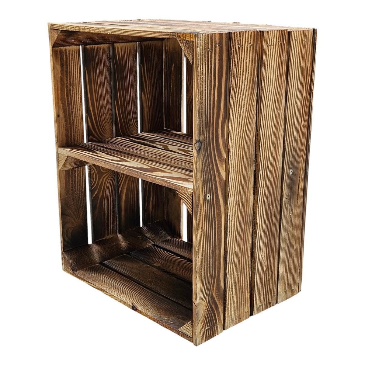 Teramico Holzkiste Holzkiste 2er Set Ablage kurz 50 x 40 x 30cm, Aufbewahru günstig online kaufen