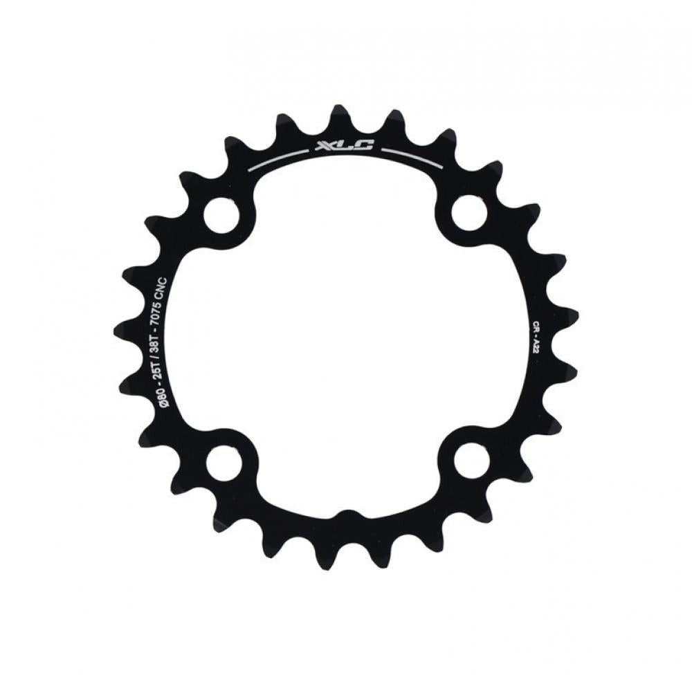 XLC Kettenschaltung XLC Kettenblatt CR-A22 Sram 2x10 speed Ø80mm 25 Zähne