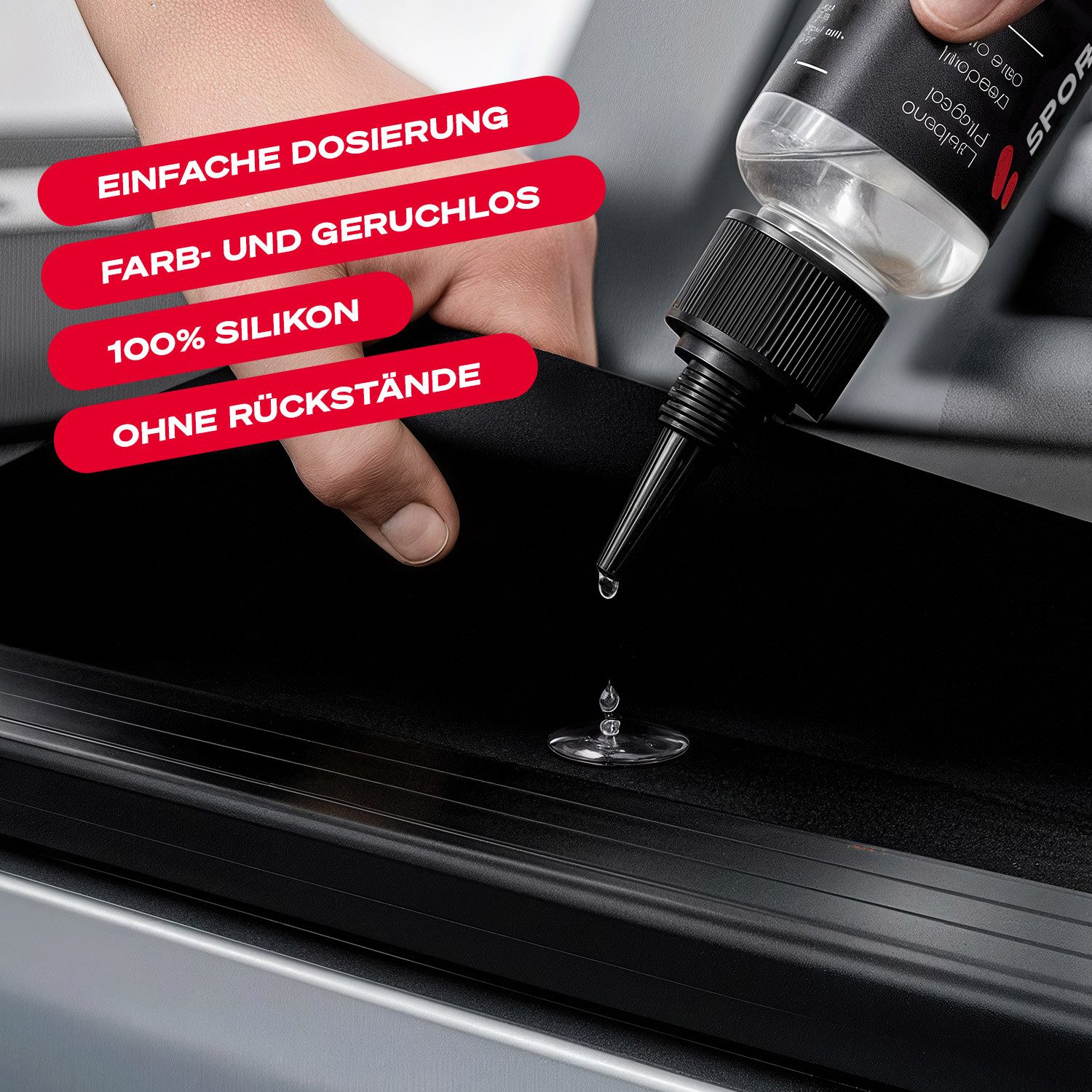 Sportstech Schmierfett Treadmill Care Set 50ml, 50 ml, geruchsfrei, farblos, fettfrei – Bild 2 von 5