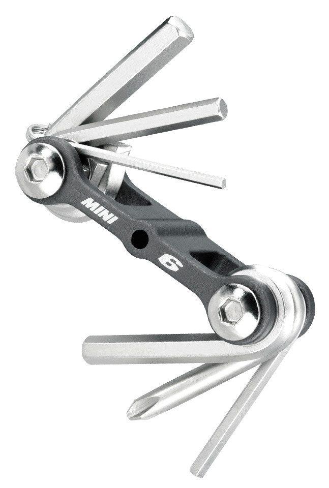 Topeak Multitool Multitool Miniwerkzeug Mini 6, Fahrrad Reparatur Werkzeug
