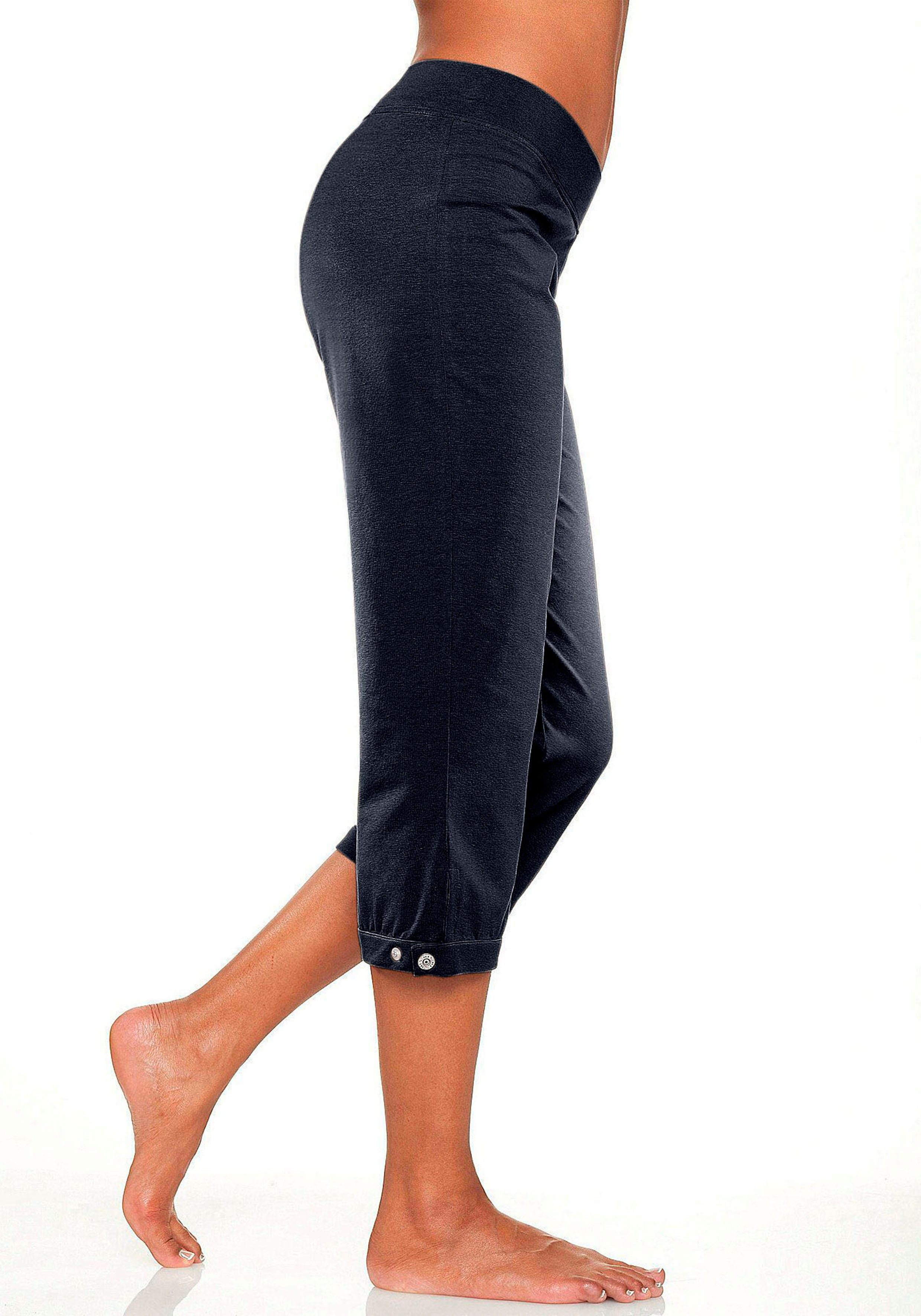 H.I.S Caprihose mit verstellbarem Saum, Loungewear