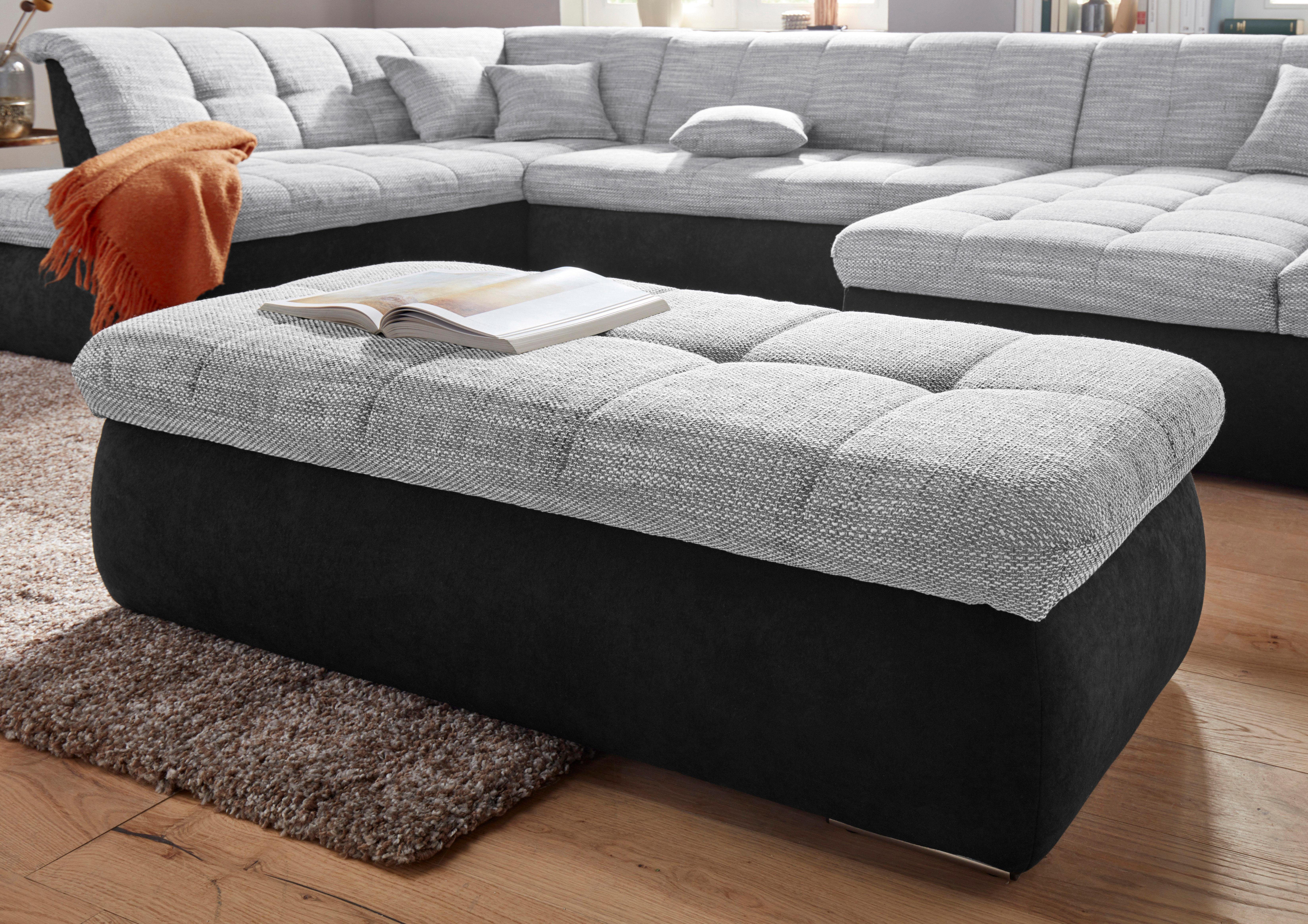 DOMO collection Hocker PB MORIC praktisches Staufach unter der Sitzfläche, B/T 136/64cm, inklisive Staufach