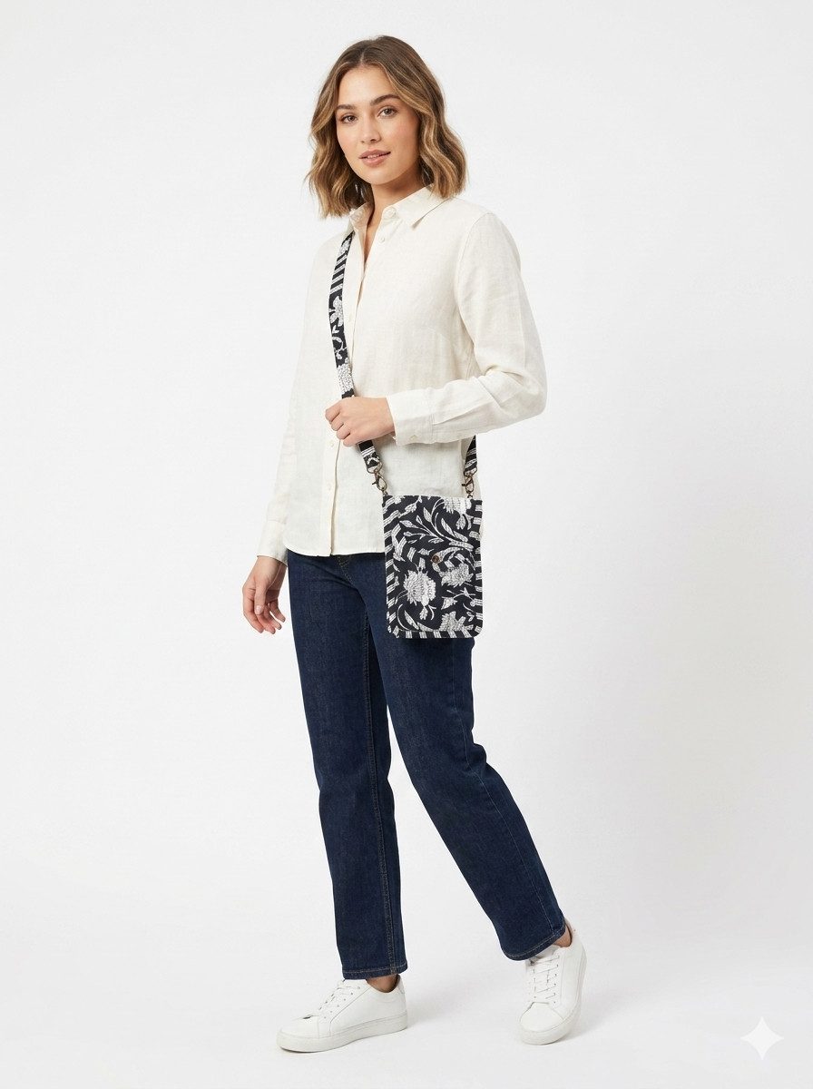 PfauGermany Handytasche Stylish and Trendy Mobile Sling Bag