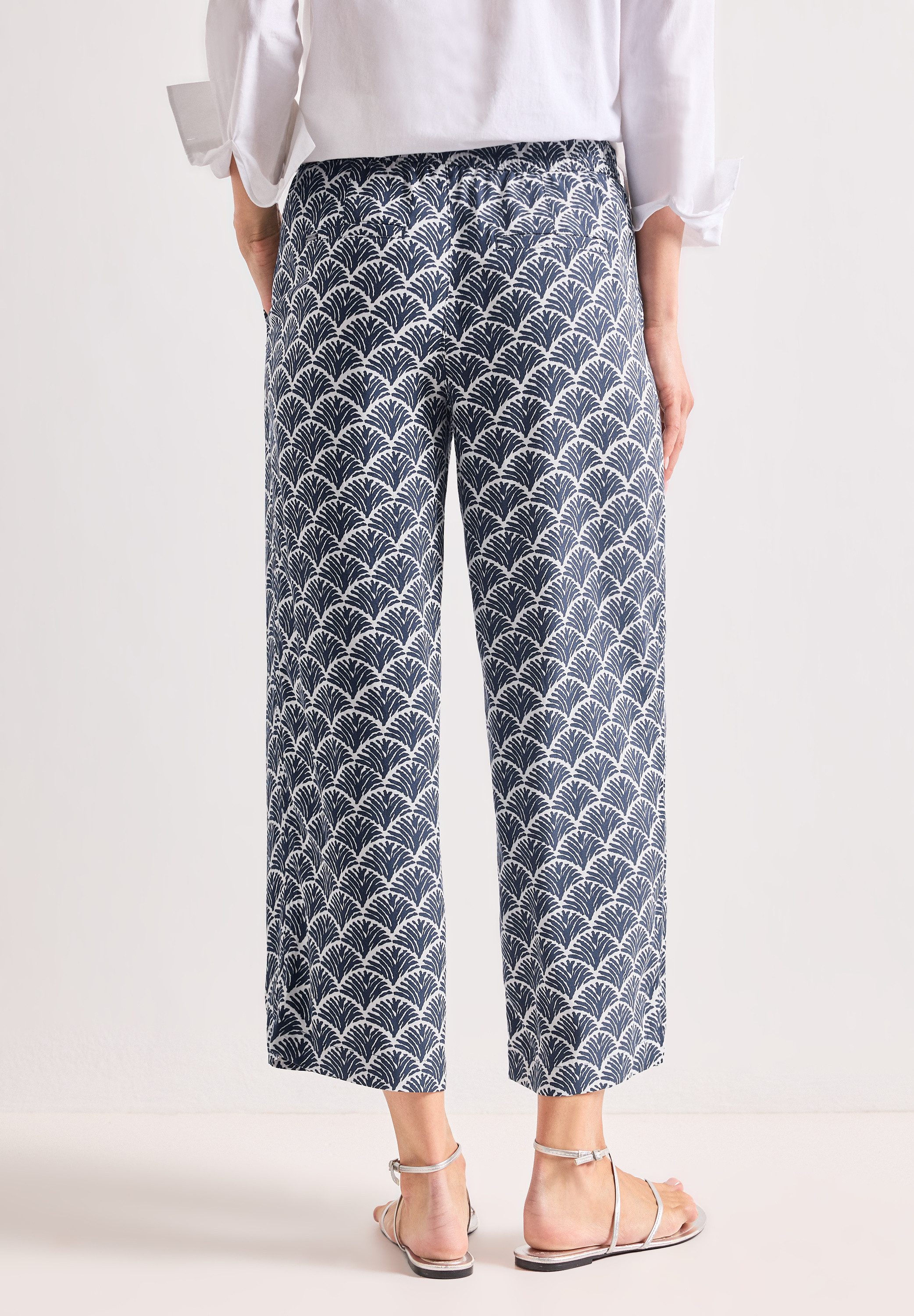 STREET ONE Stoffhose mit Wide Legs