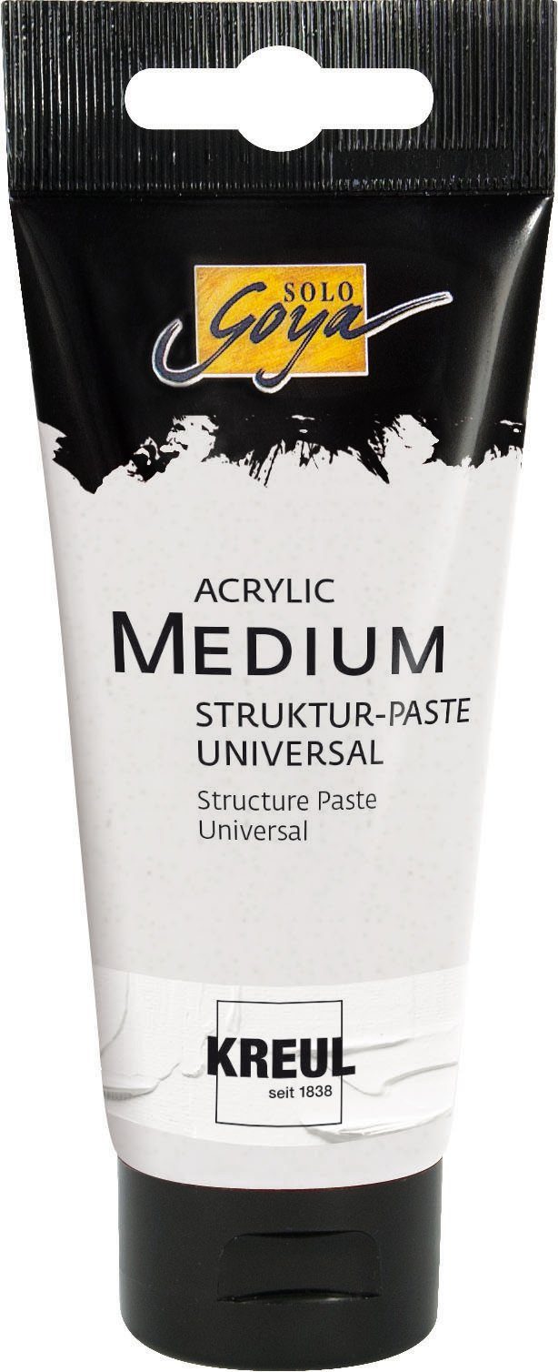 VBS Acryl Strukturpaste „Leichtstruktur“ – 250 Ml, Frostfest & Wasserverdünnbar Für Kreative Projekte