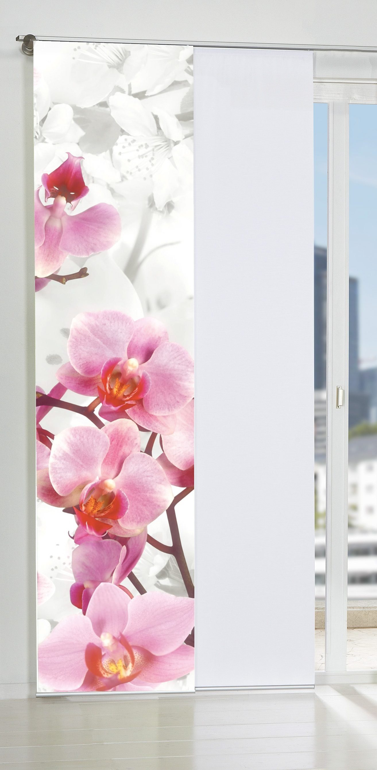 Schmidt Gard Schiebegardine Flächenvorhang BLOSSOM [87933-723], günstig online kaufen