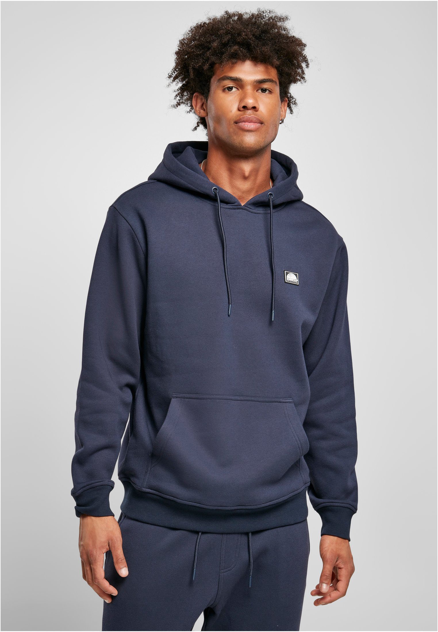 Southpole Hoodie Herren Southpole Square Logo Hoody (1-tlg) midnightnavy