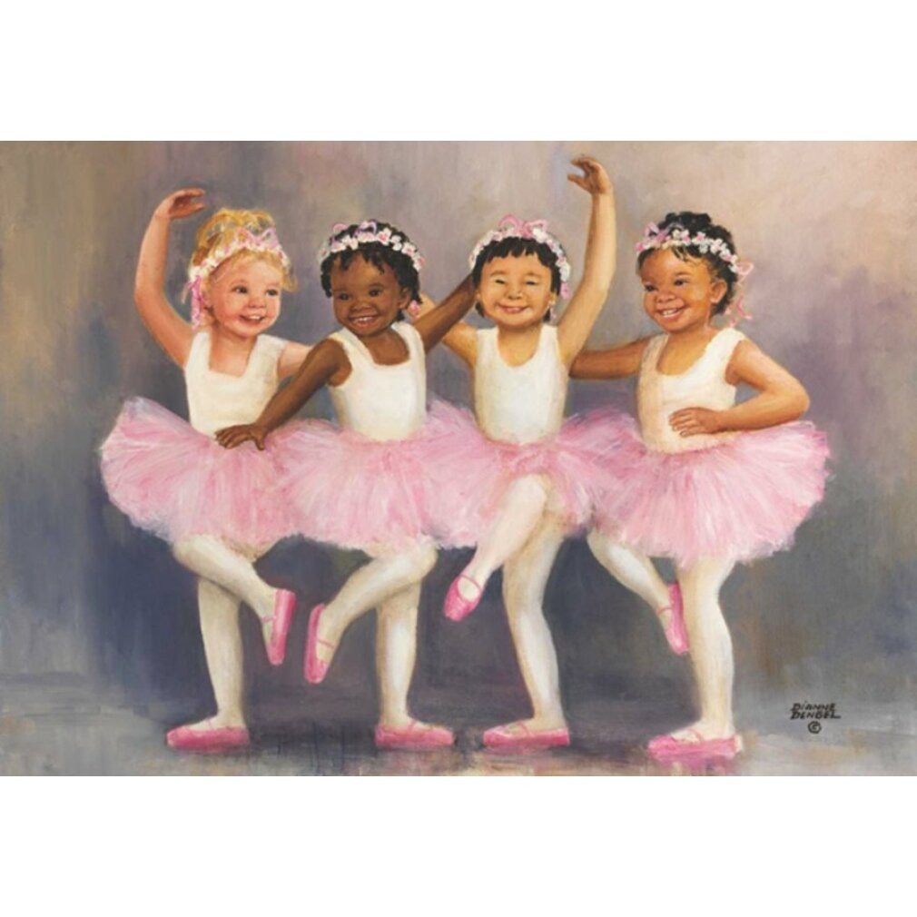 ANATOLIAN Puzzle ANATOLIAN Puzzle Kleine Ballerinas 500 Teile, Puzzleteile