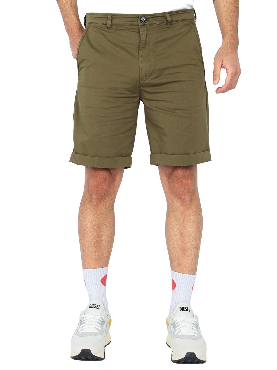 Diesel Cargoshorts Regular Fit Chino Shorts - P-Haty