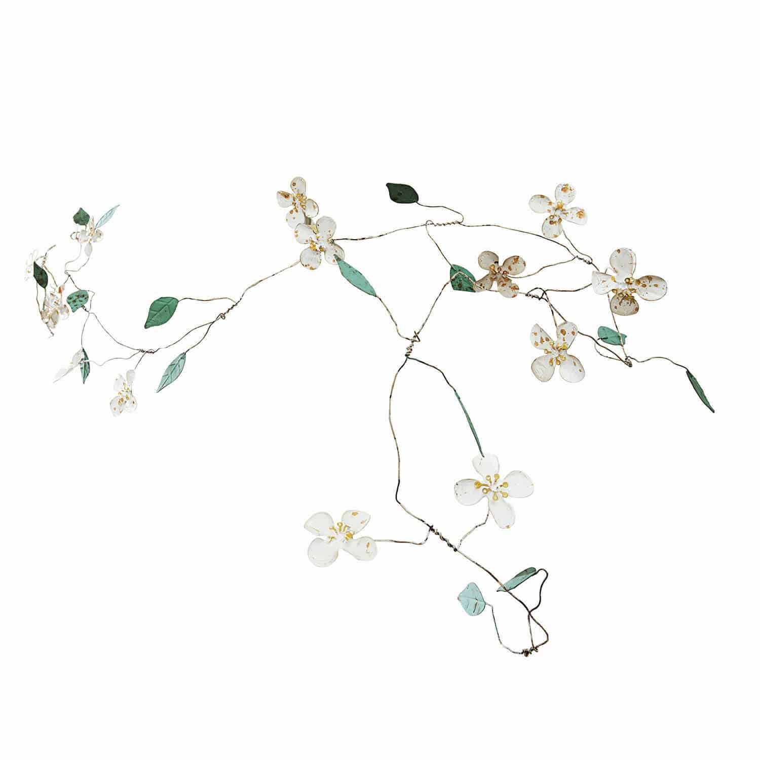 Kunstgirlande Girlande Sambucus grün, Mirabeau, Höhe 180.0 cm
