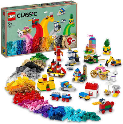 LEGO® Konstruktionsspielsteine »90 Jahre Spielspaß (11021), LEGO® Classic«, (1100 St)