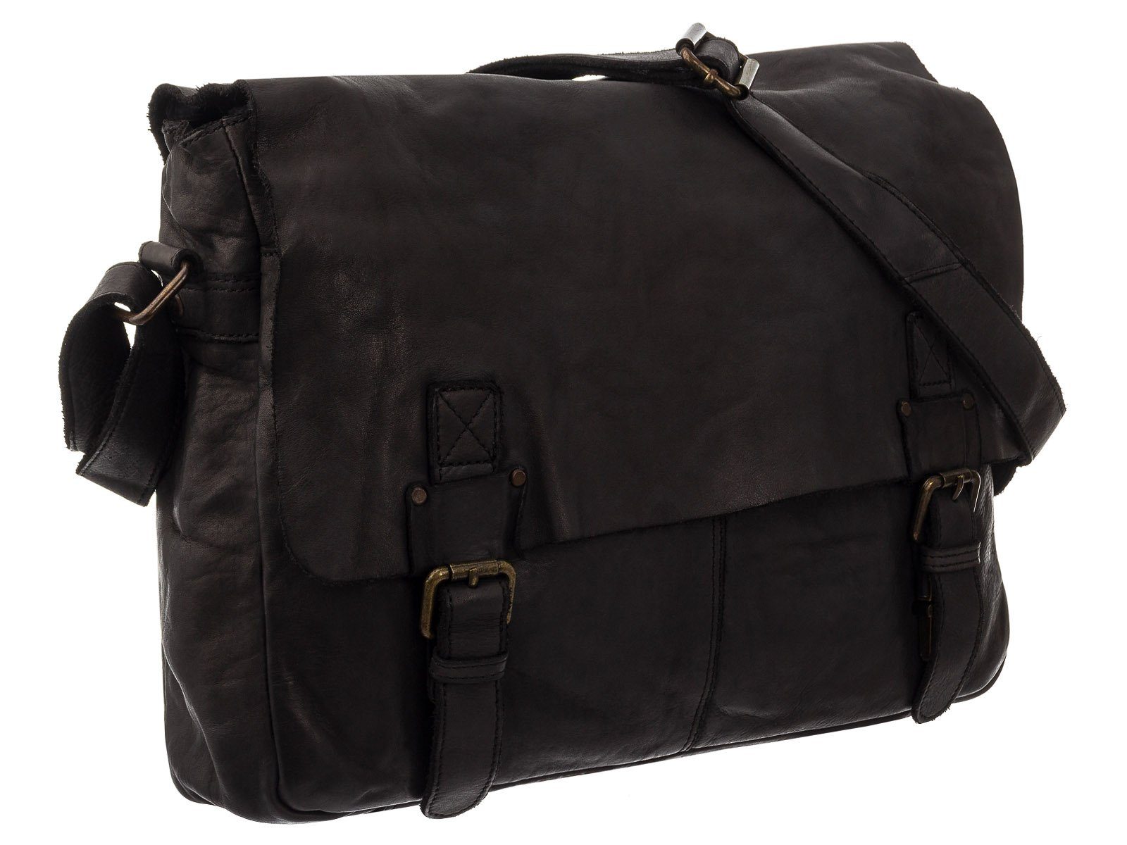 HARBOUR 2nd Messenger Bag Yamal Casual Business Ash (1-tlg), Laptoptasche Bag-Style Ankeranhänger Cool