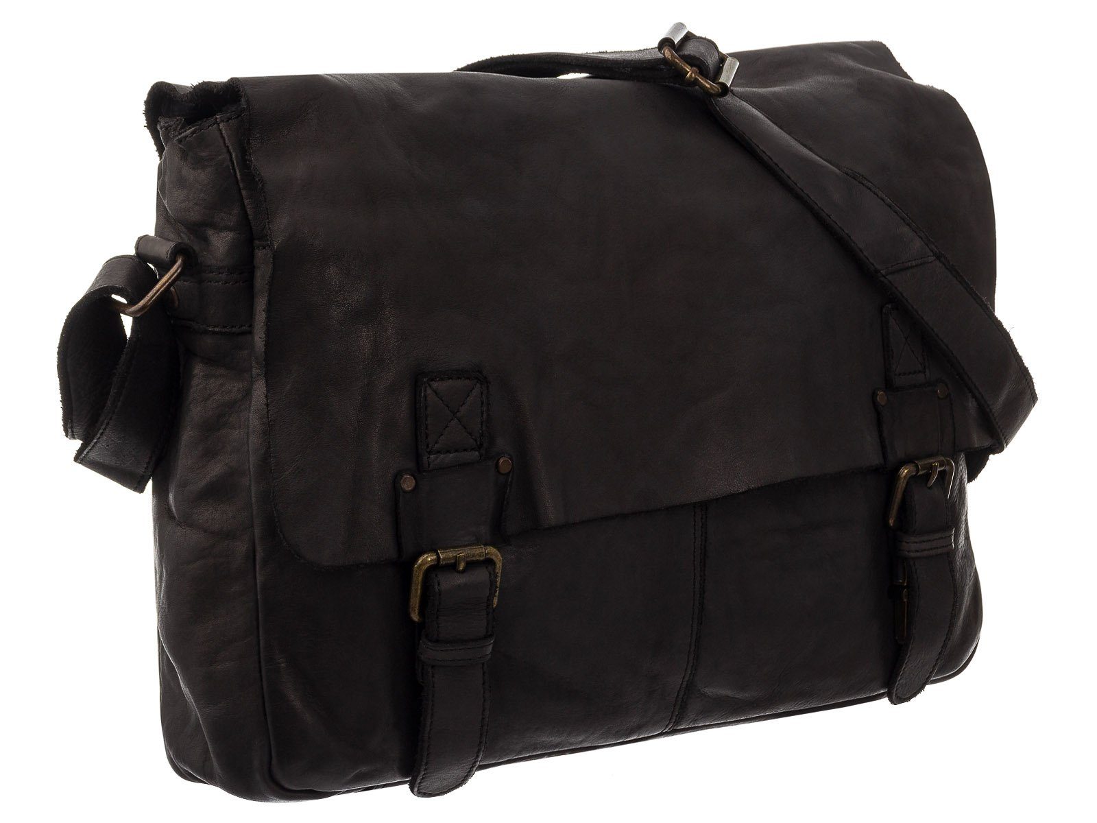 HARBOUR 2nd Messenger Bag Yamal Cool Casual Business Bag-Style Laptoptasche (1-tlg), Ankeranhänger