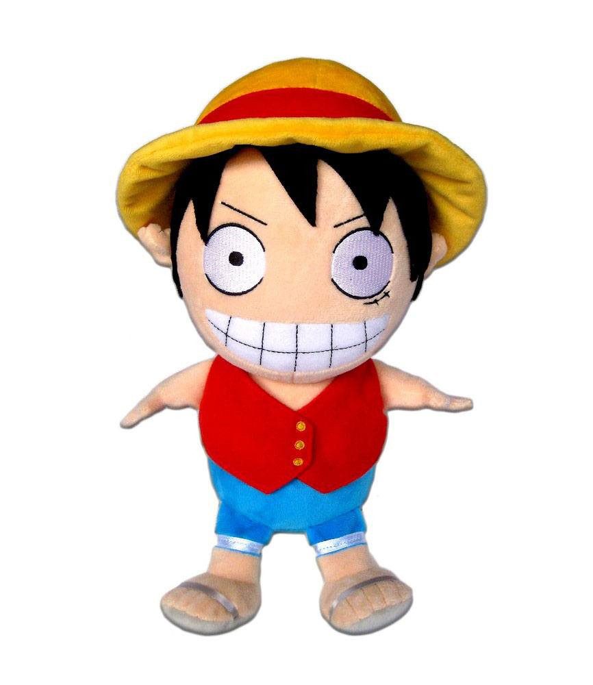 Sakami Merchandise Plüschfigur One Piece Plüschfigur Ruffy 32 cm