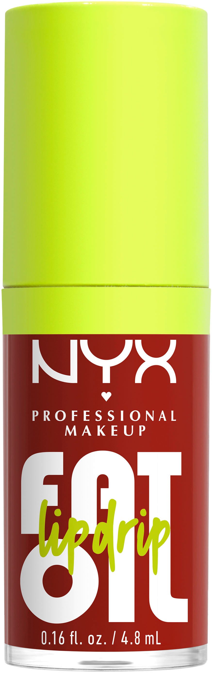 NYX PROFESSIONAL MAKEUP Lipgloss FAT OIL LIP DRIP, ein intensiv-schimmerndes Finish