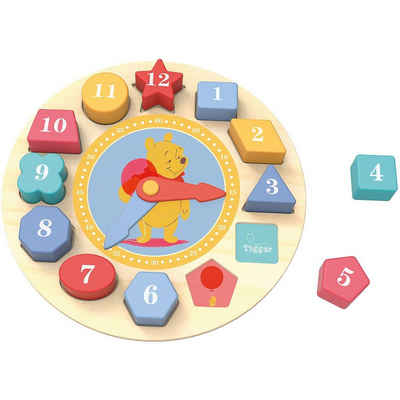 Disney Winnie Puuh Steckspielzeug »Block Puzzle aus Holz Winnie Pooh«