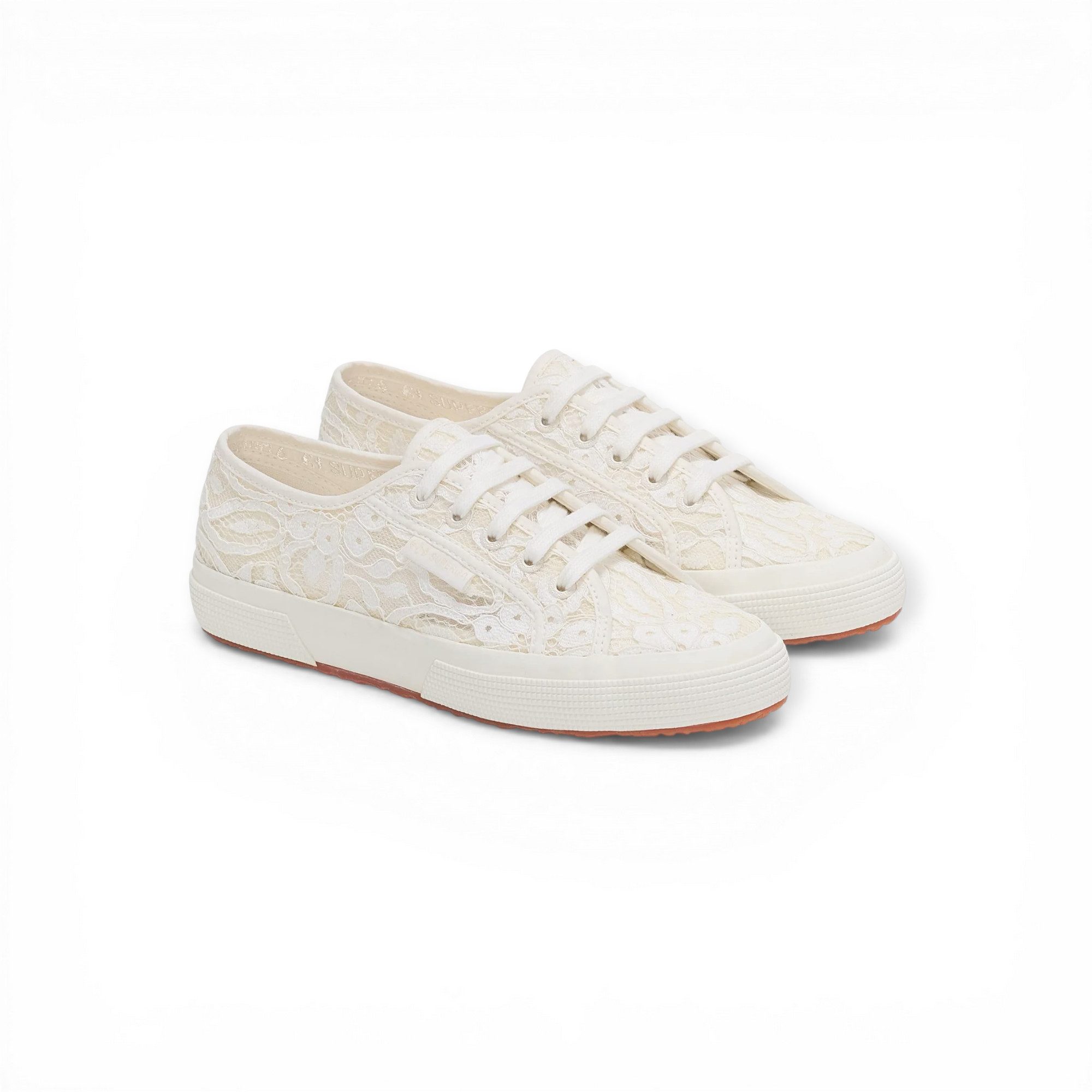Superga Pizzo Macrame 2750 weiss Damen Sneaker