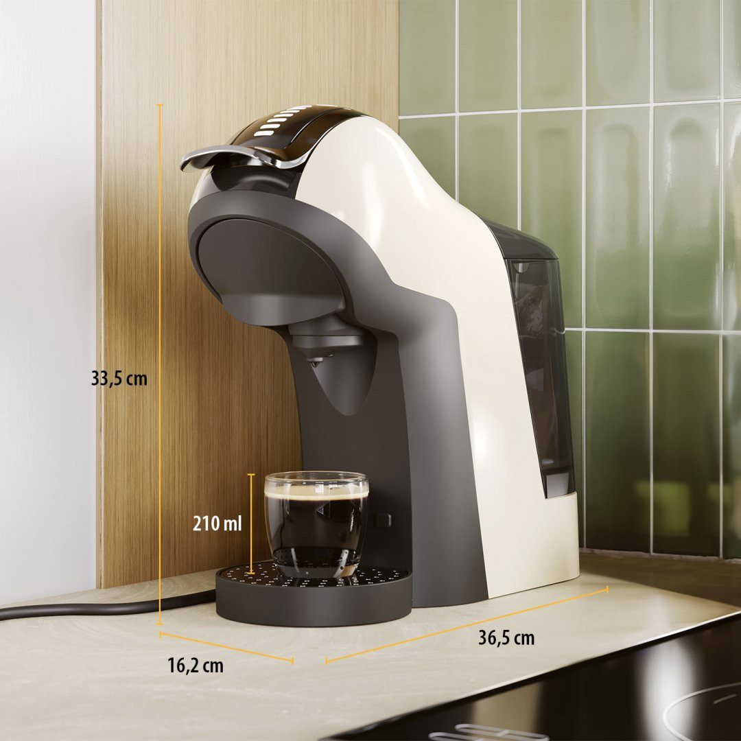 Tristar Kaffeebereiter CM-2301, 3-in-1 - Nespresso® und Dolce Gusto® Kapseln