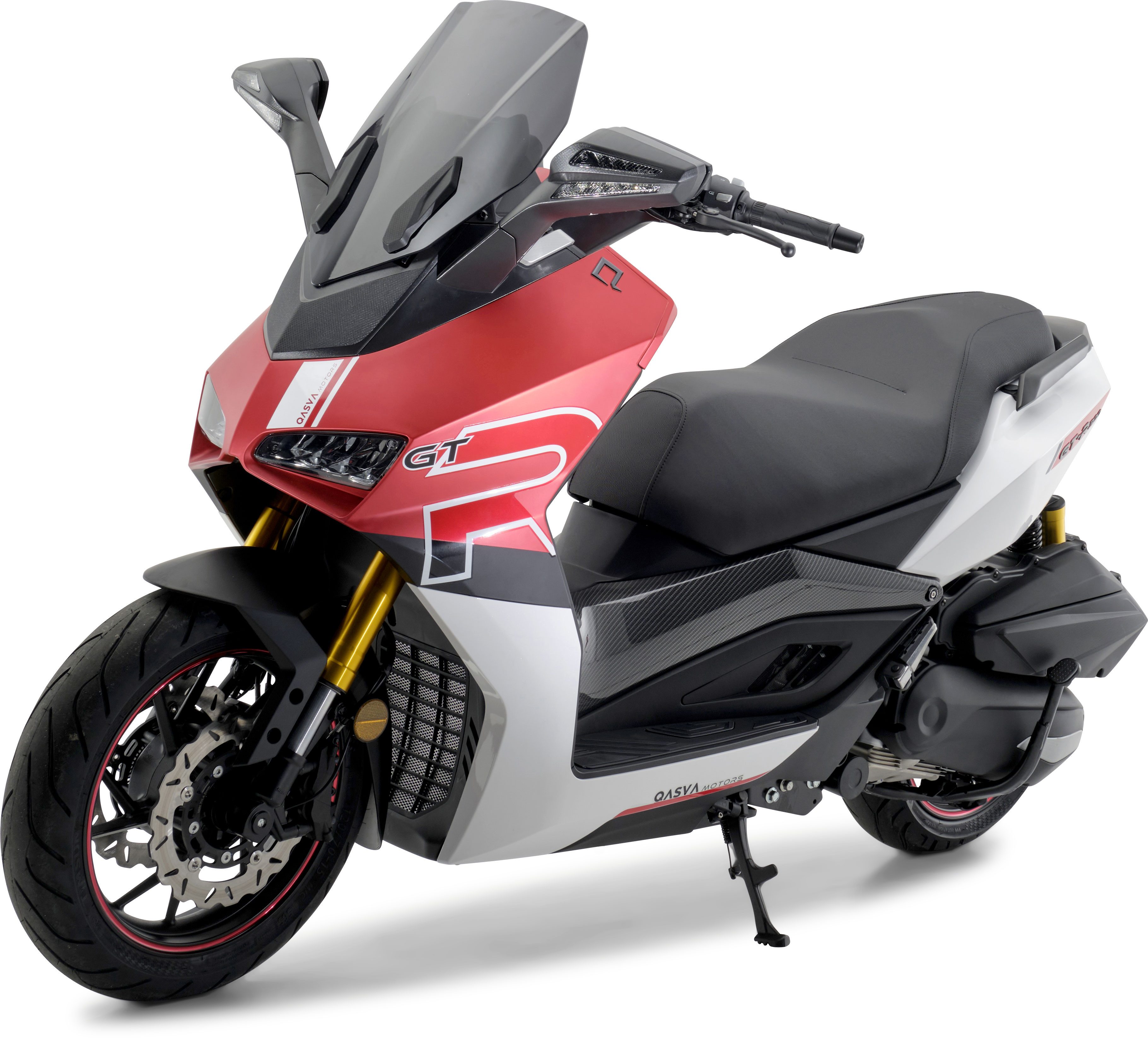 Burnout Motorroller GT-R 300 ccm Racing, 300 ccm, 126 km/h, Euro 5, Griffheizung, LED, Navigation, 5 Zoll TFT Tacho, Windschild, ABS