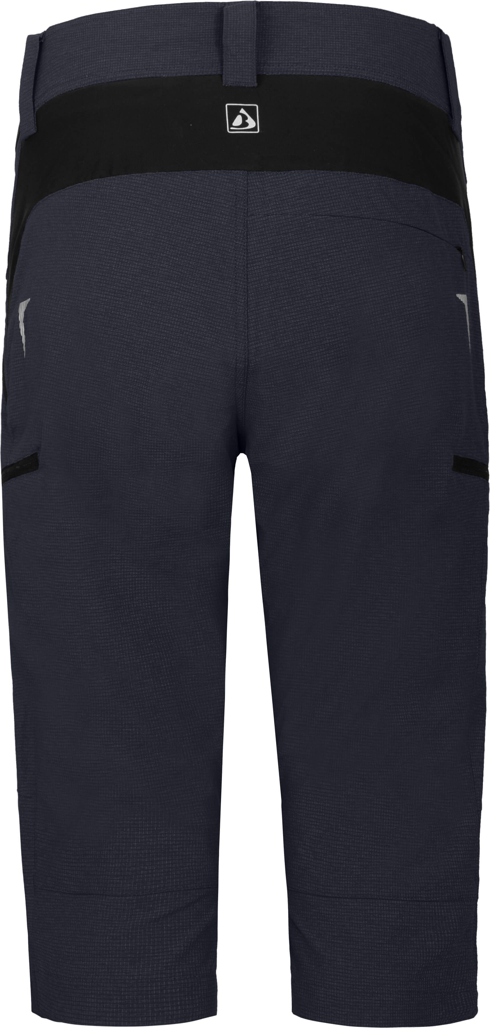 Bergson Fahrradhose VINA Capri Damen 3/4 Radhose 2in1 (mit gepolsterter Innenhose), robust, elastisc