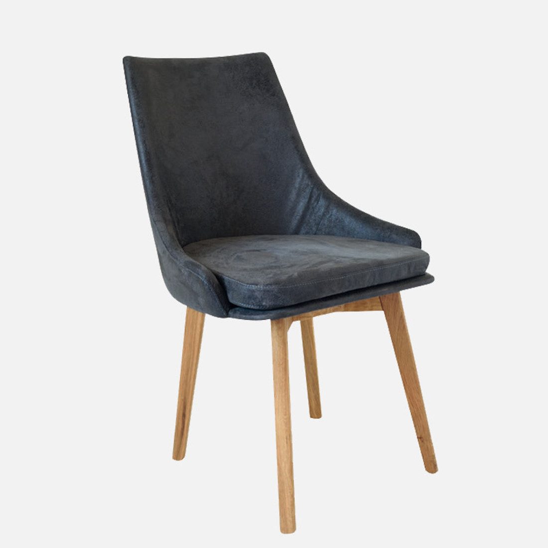 Natur24 Esszimmerstuhl Stuhl Larissa stuhl Mikrofaser günstig online kaufen