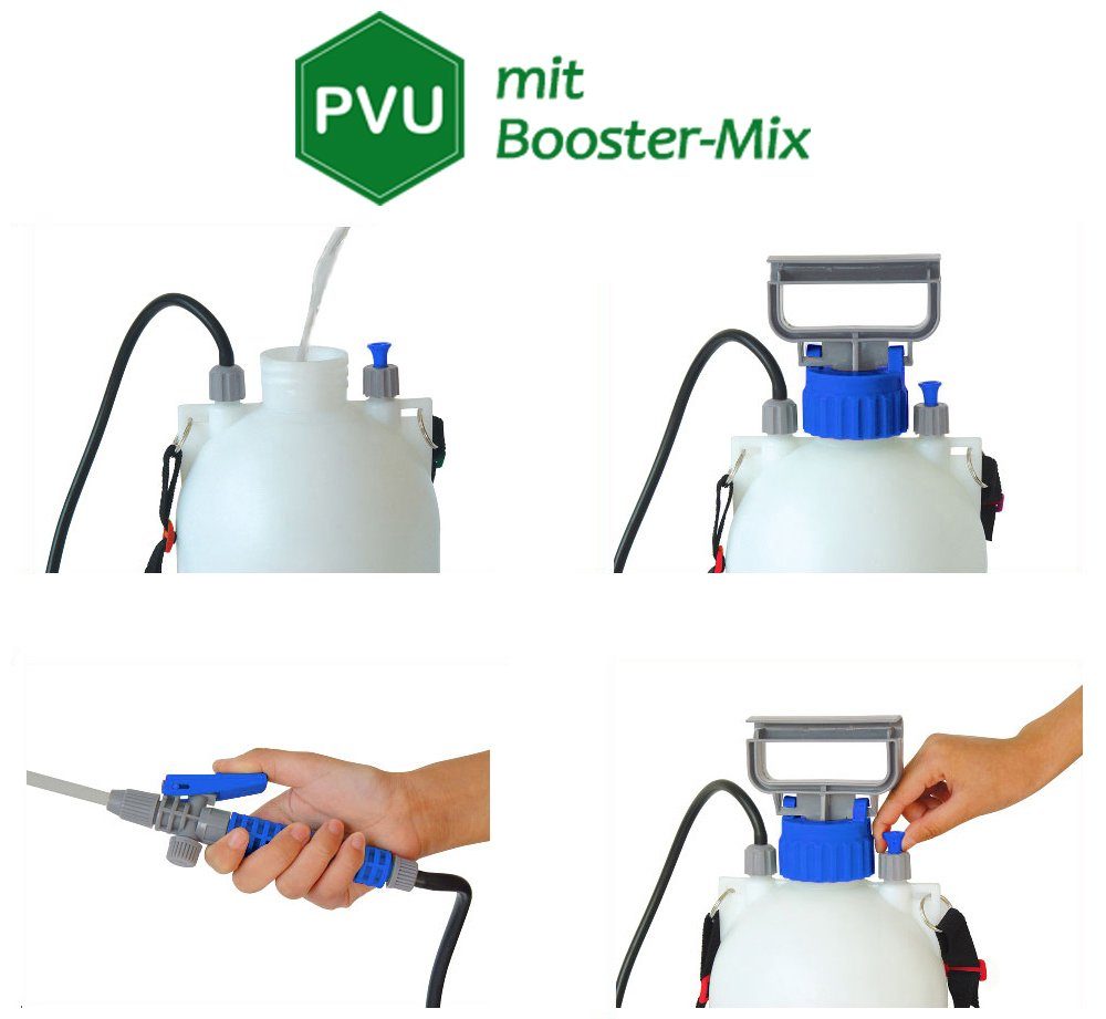 PVU Wespenspray Wespenbekämpfung Mix, mit Effekt Knock-down 20 l, Fortschrittlicher unmittelbarer Mikrokapsel-Technologie, Booster