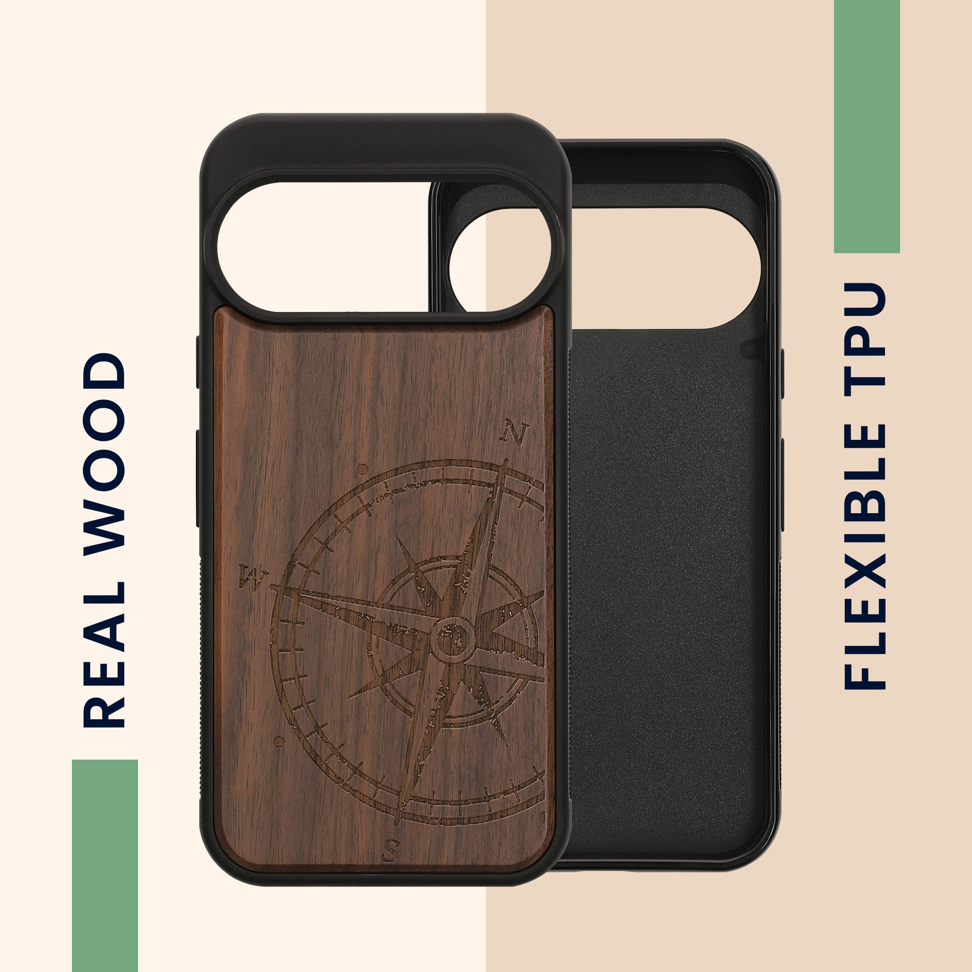 kwmobile Smartphone-Hülle Hülle für Google Pixel 11 Pro, Handyhülle TPU Cover Bumper Case – Bild 4 von 5