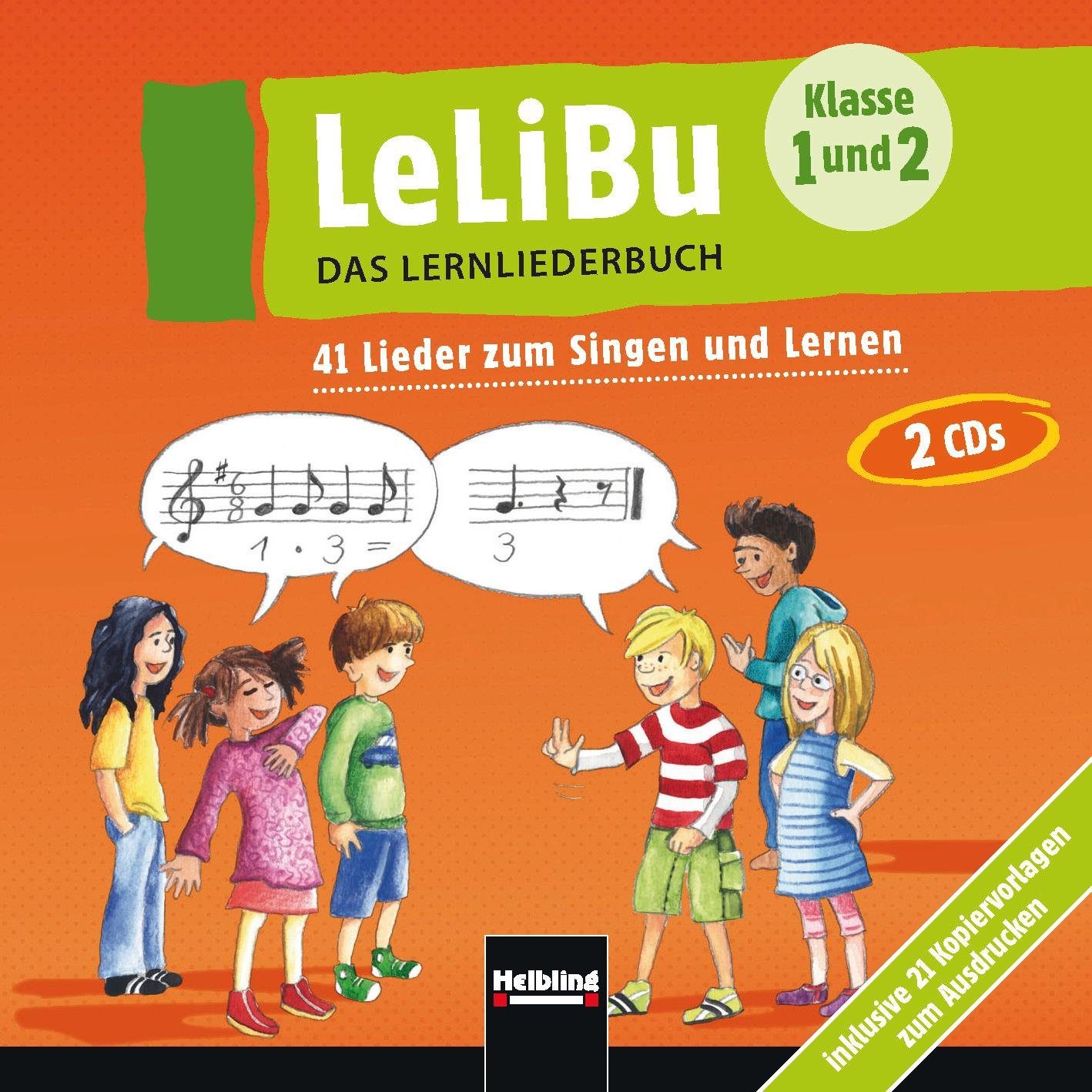 Helbling Verlag Hörspiel-CD 41 Lieder zum Singen und Lernen, 2 Audio-CDs