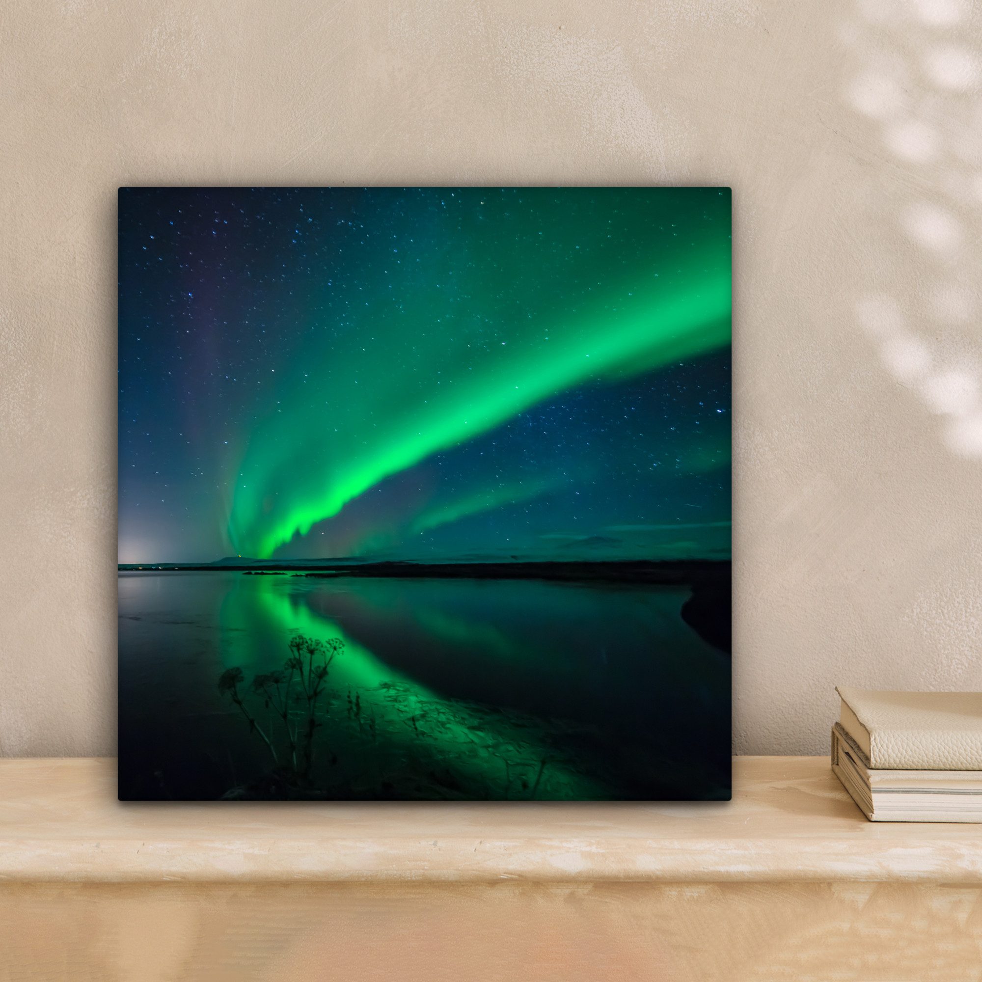 OneMillionCanvasses® Leinwandbild Nordlicht - Island - günstig online kaufen