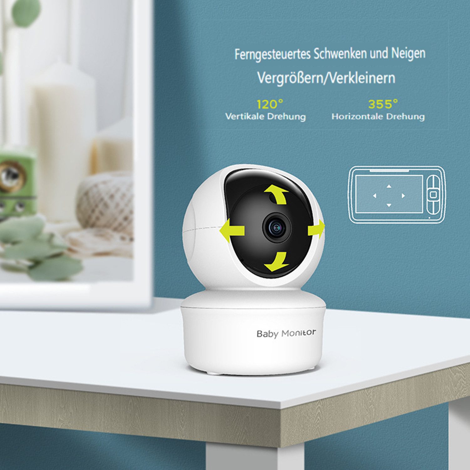 Insma Video-Babyphone 5" - Bild 5