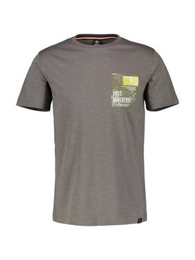LERROS T-Shirt LERROS O-Neck T-Shirt, Brustprint