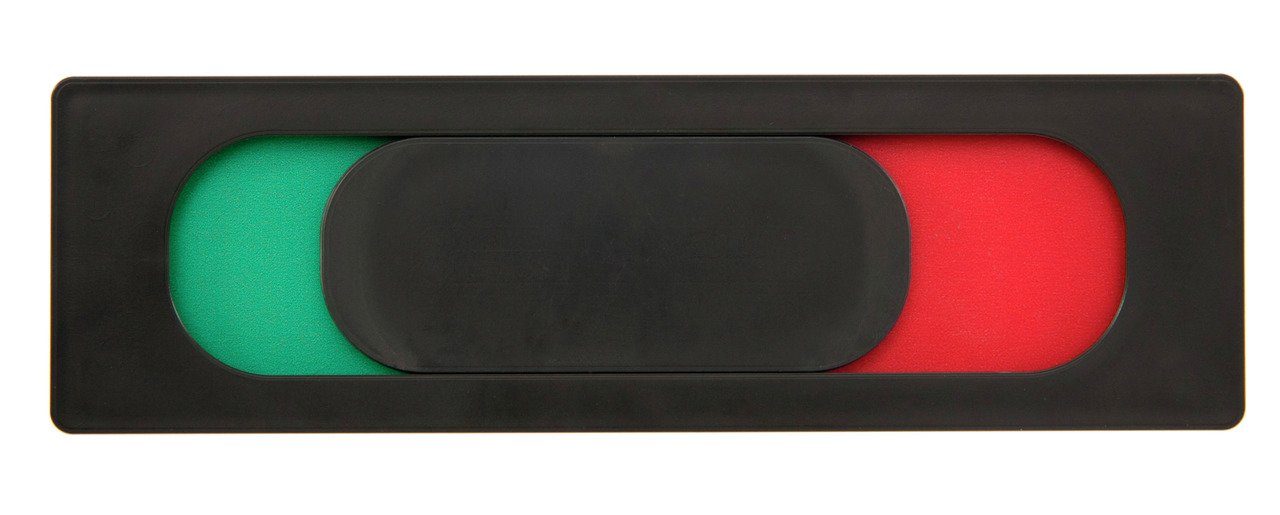 SignSystems Hinweisschild Frei-Besetzt-Anzeige, Qualität made in Germany