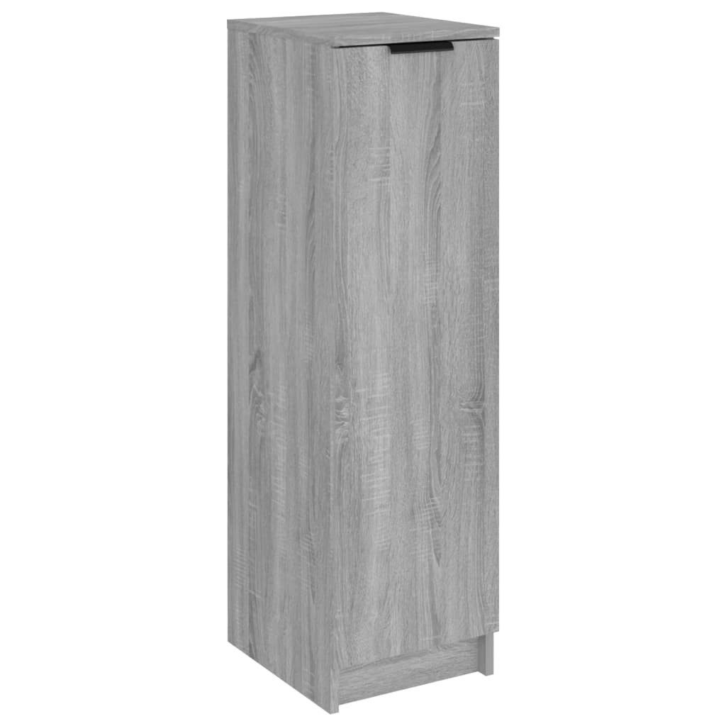 vidaXL Schuhschrank NA Schuhschrank Grau Sonoma 30x35x100 cm Spanplatte
