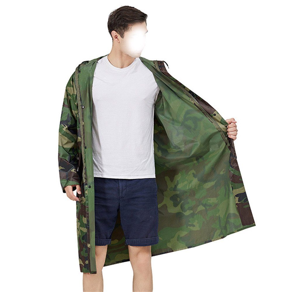 für Multifunktionaler Radfahren Tarn Damen Herren Reisen Wandern Regencape Camping Regenponcho (1-St) Regenponcho Dekorative Regenponcho für