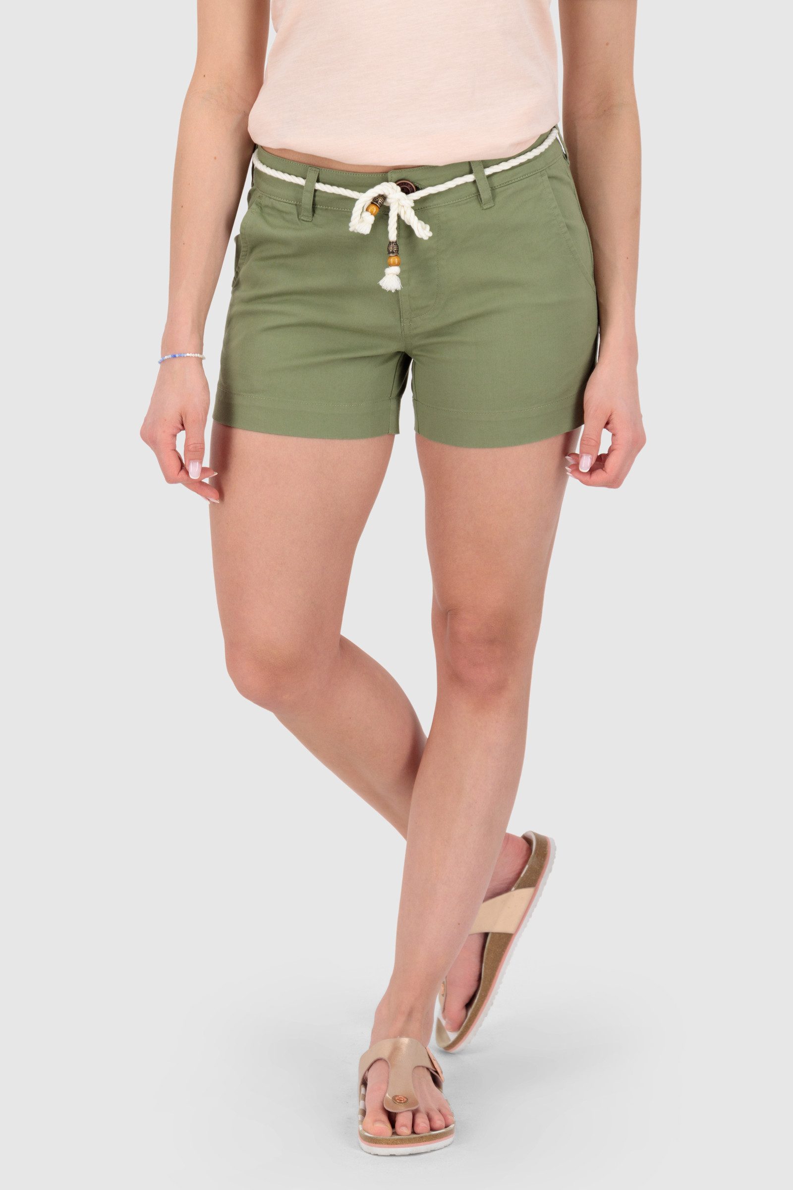 Alife & Kickin Shorts leichte Kurzhose aus Baumwoll-Materialmix mit Regular Fit
