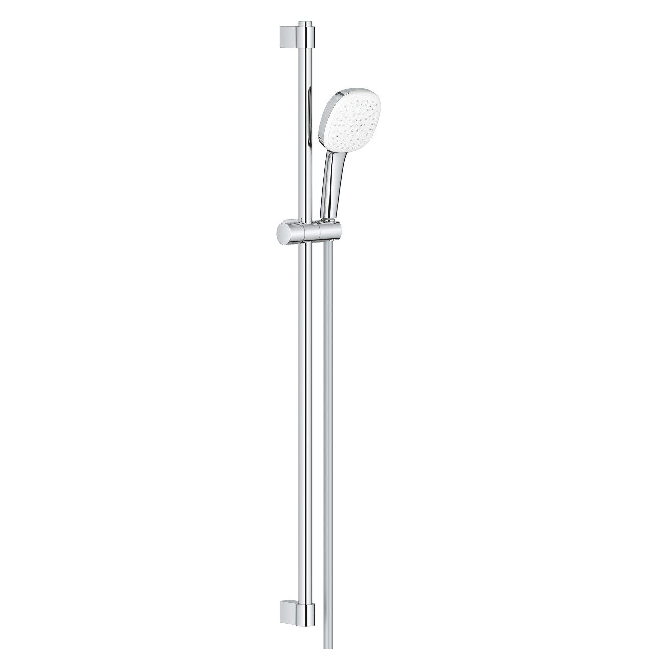 Grohe Duscharmatur Tempesta Cube 110 Brausestangenset 2 Strahlarten Rain & Jet 27788003 Brauseschlauch 1.750 mm