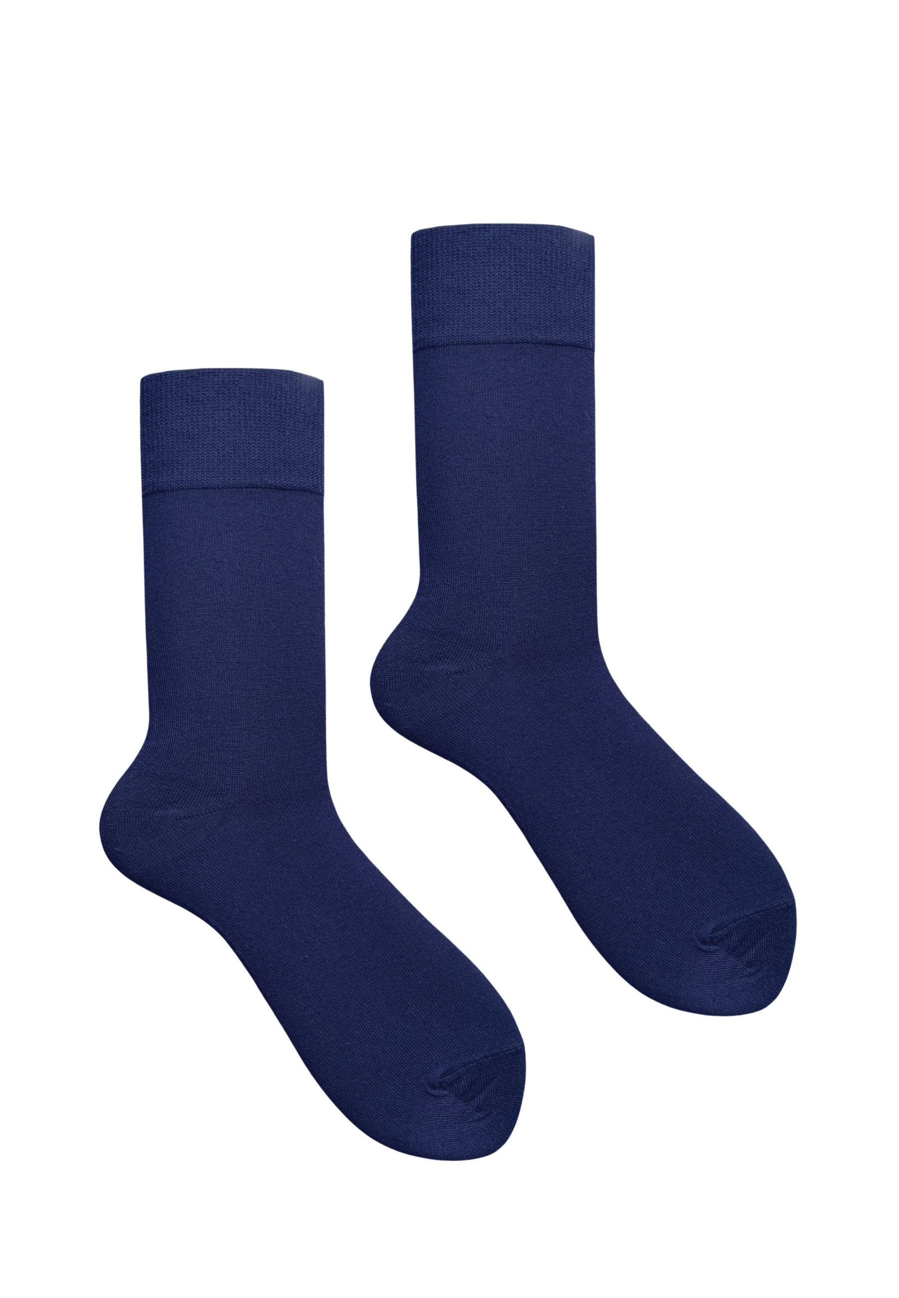 BAUMWOLLE PAAR HESE BLAU SOX Socken ELEGANT 4 Basicsocken
