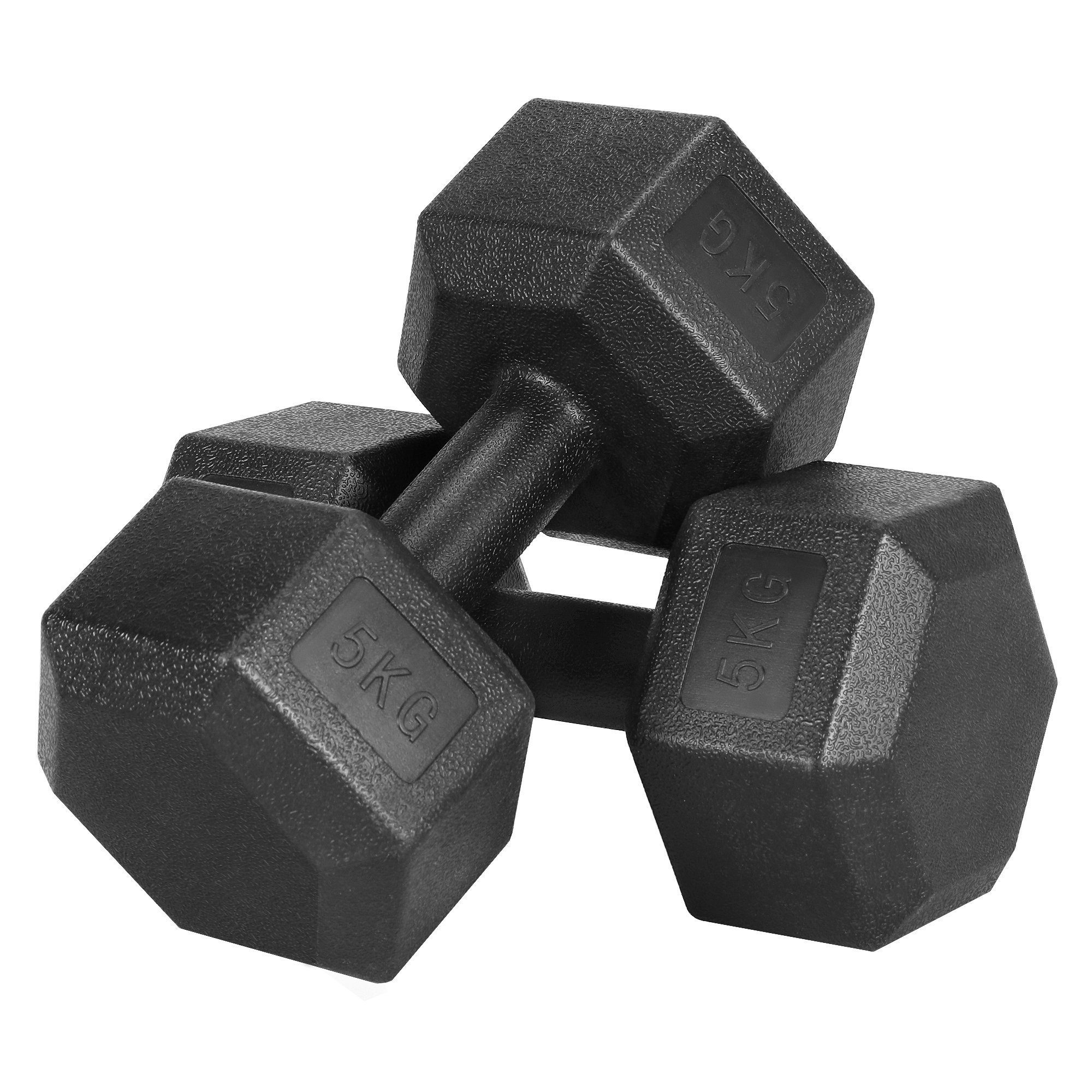 Yaheetech Kurzhantel 8/10/12/15/16/20 kg, (2er Set), 2er Kurzhanteln Hanteln Set für Krafttraining oder zu Hause
