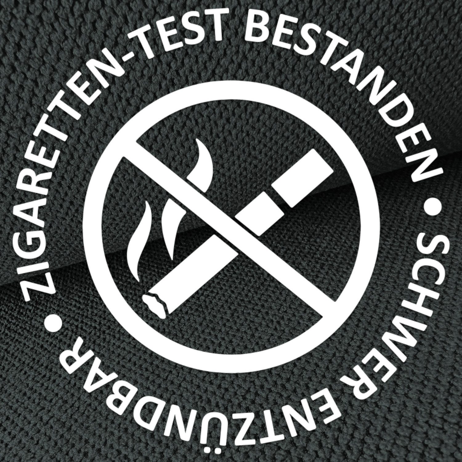 novely® Stoff CURTIS Polsterstoff Möbelstoff Wabenstruktur, Wasserabweisend, uv-beständig, lichtecht, Meterware, 1lfm