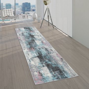Teppich Farbverlauf Pastellfarben Abstrakt Teppich, Paco Home, Läufer, Höhe: 13 mm