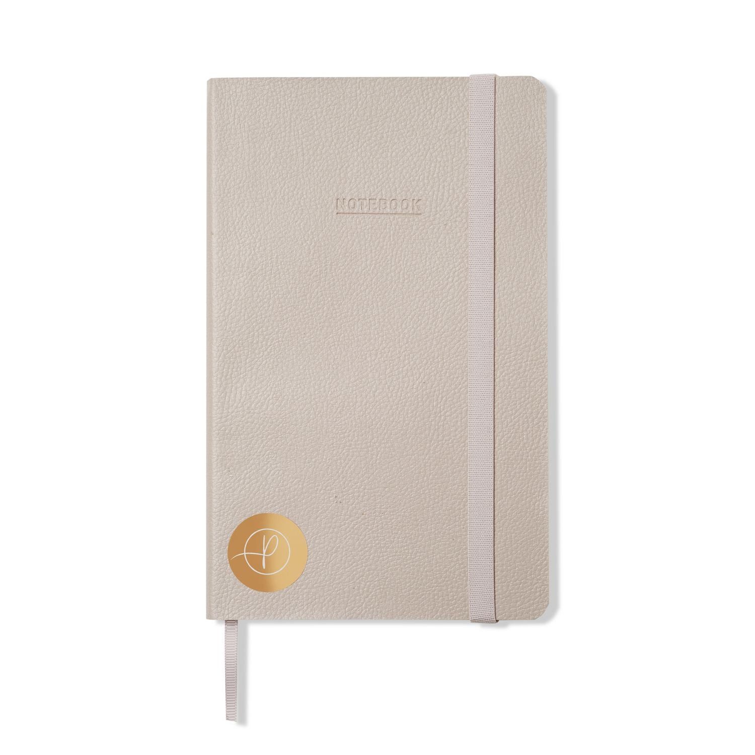 Briefpapier Notizbuch Soft Cover Taupe 19 x 25 cm Exklusiv bei uns!