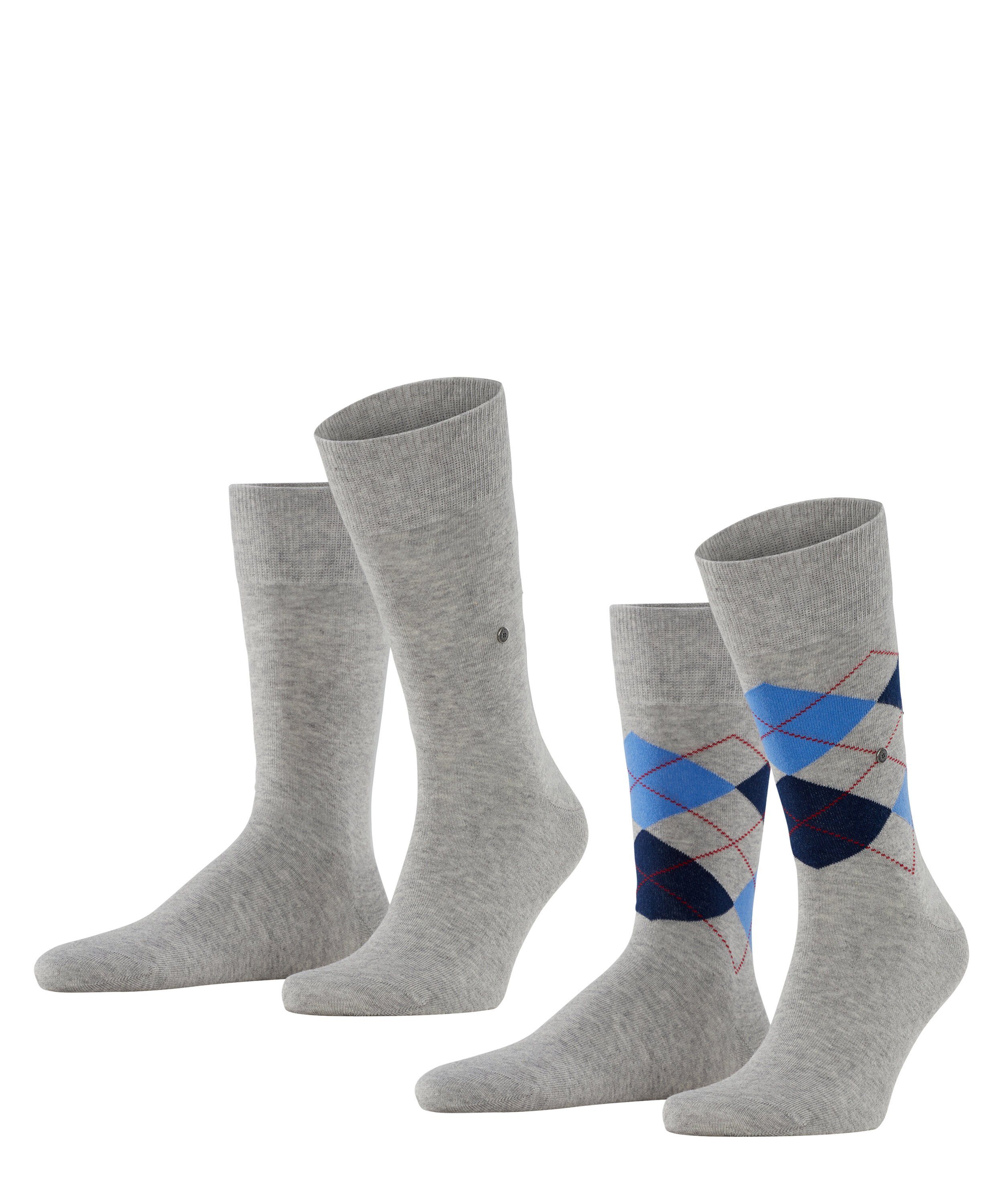 Burlington Socken Everyday Argyle Mix 2-Pack günstig online kaufen