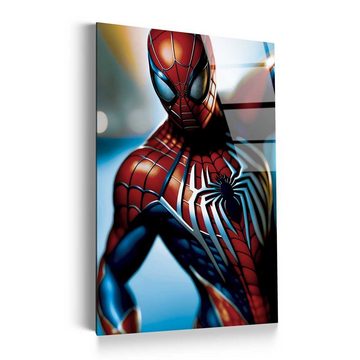 Mister-Kreativ XXL-Wandbild Light Spider - Premium Wandbild, Viele Größen + Materialien, Poster + Leinwand + Acrylglas