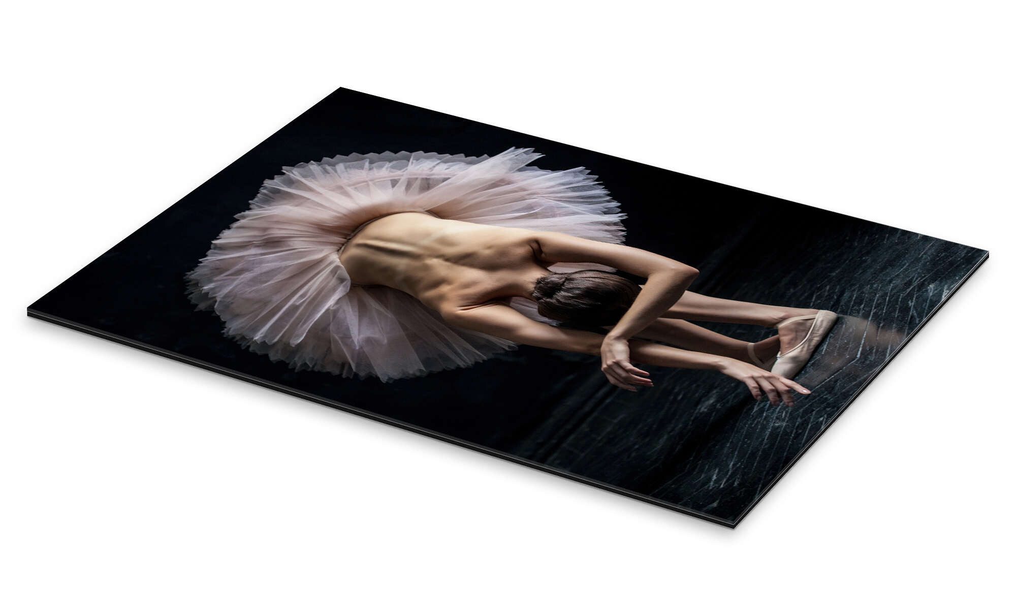 Posterlounge Wandbild Schöne Ballerina verbeugt sich, Editors Choice, erhältlich als Poster, Leinwandbild, Wandsticker oder Acrylglasbild