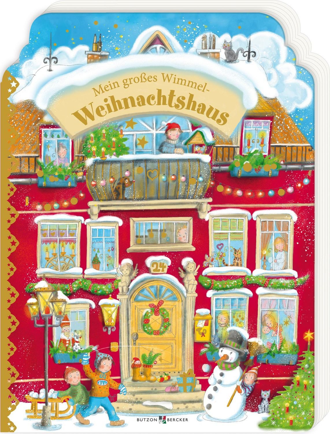 Mein großes Wimmel-Weihnachtshaus / Vera Lörks